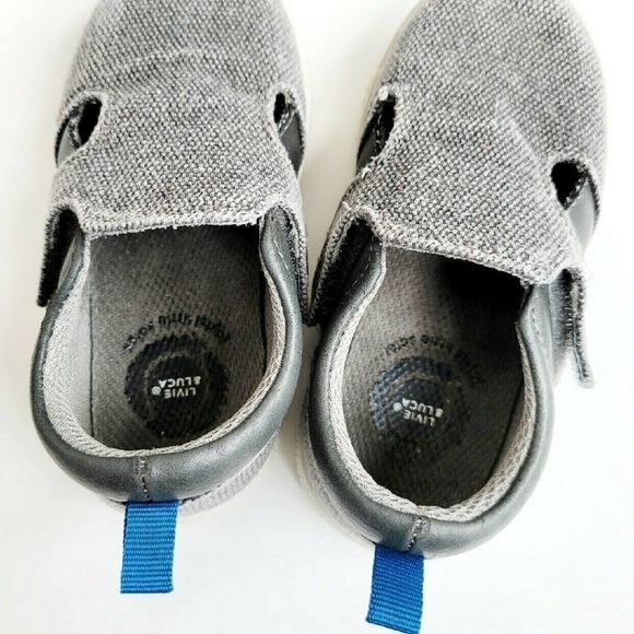 Livie + Luca Hop Grey No-Lace Slip on Sneakers 8 - Picture 3 of 7
